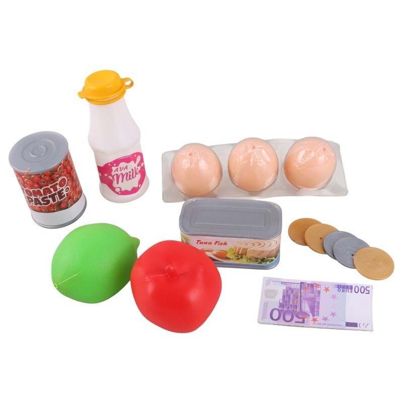 ست اسباب بازی سبد خرید AMT3056 کد 201026 مجموعه 28 عددی