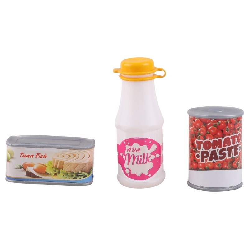 ست اسباب بازی سبد خرید AMT3056 کد 201026 مجموعه 28 عددی