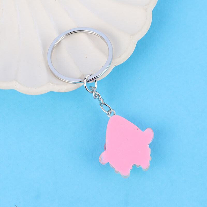 جاکلیدی سرامیکی باب اسفنجی و پاتریک شفاف شب تاب