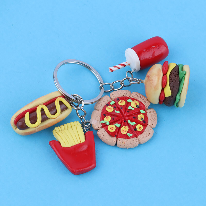 جاکلیدی خمیری طرح فست فود