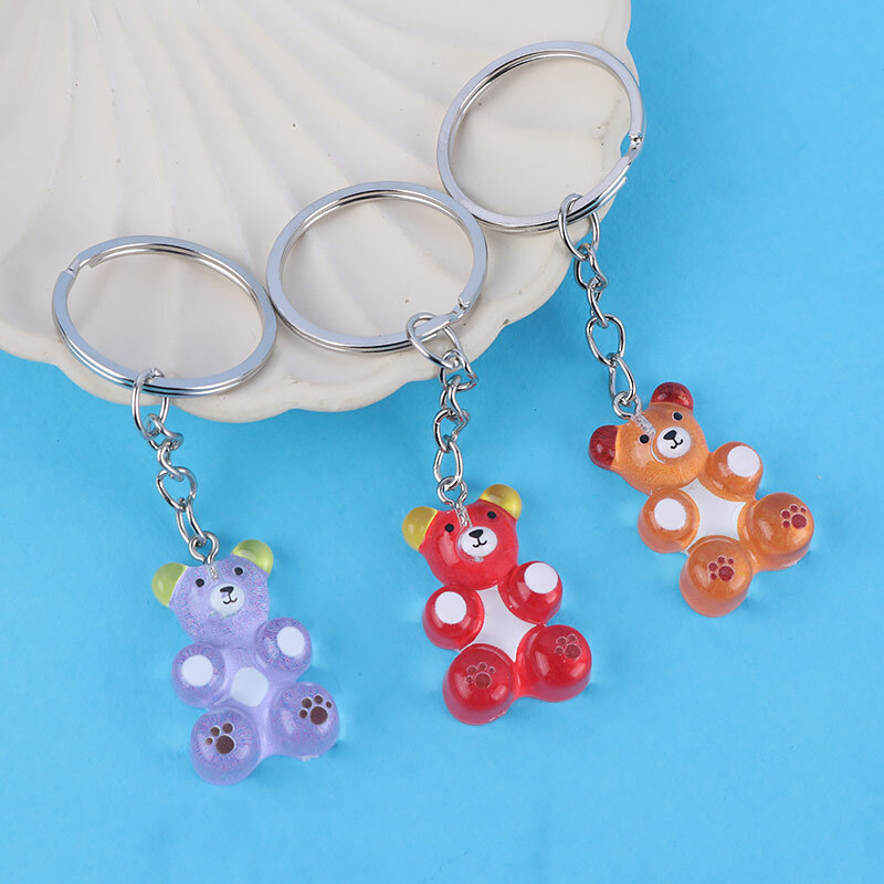 جاکلیدی سرامیکی طرح خرس آبنباتی