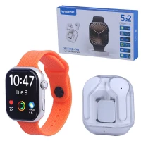 پکیج ساعت هوشمند و هندزفری بلوتوثی ویسمی WISME-M1