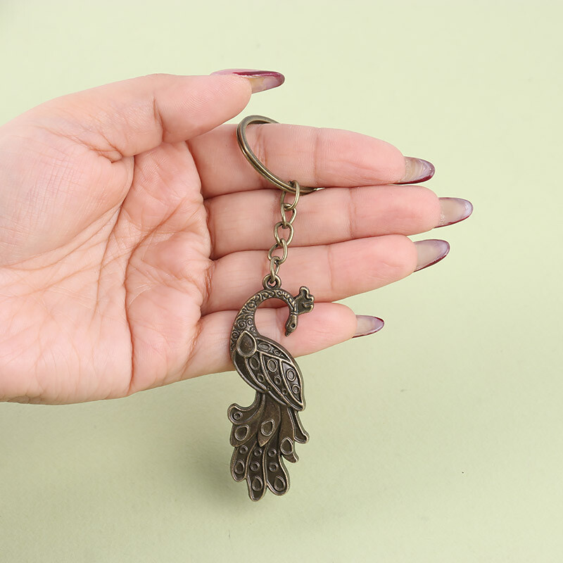 جاکلیدی برنزی طرح طاووس