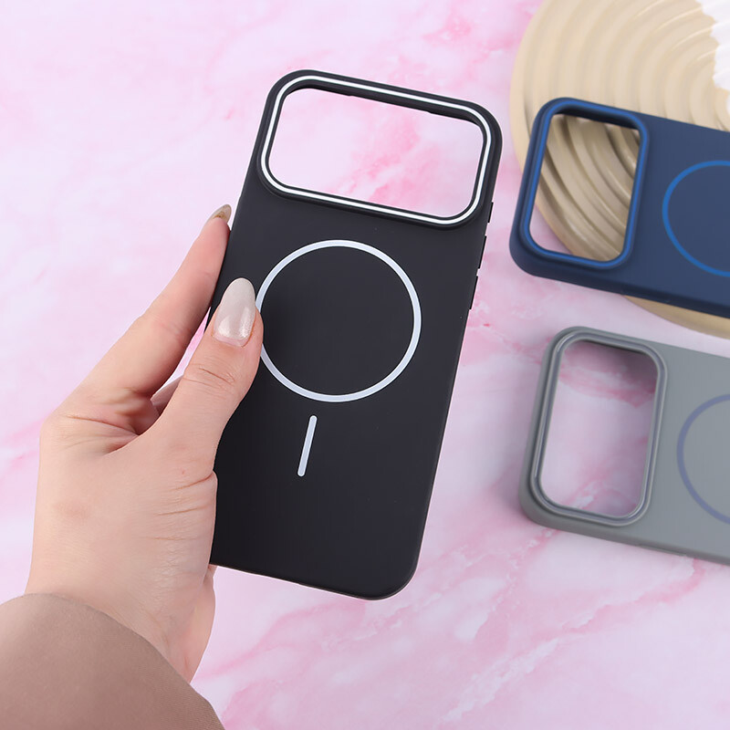 قاب چرمی مگ سیف دور محافظ رنگی