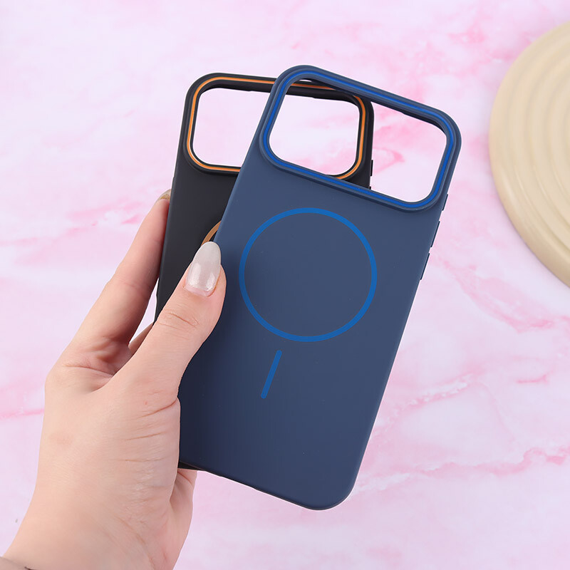 قاب چرمی مگ سیف دور محافظ رنگی