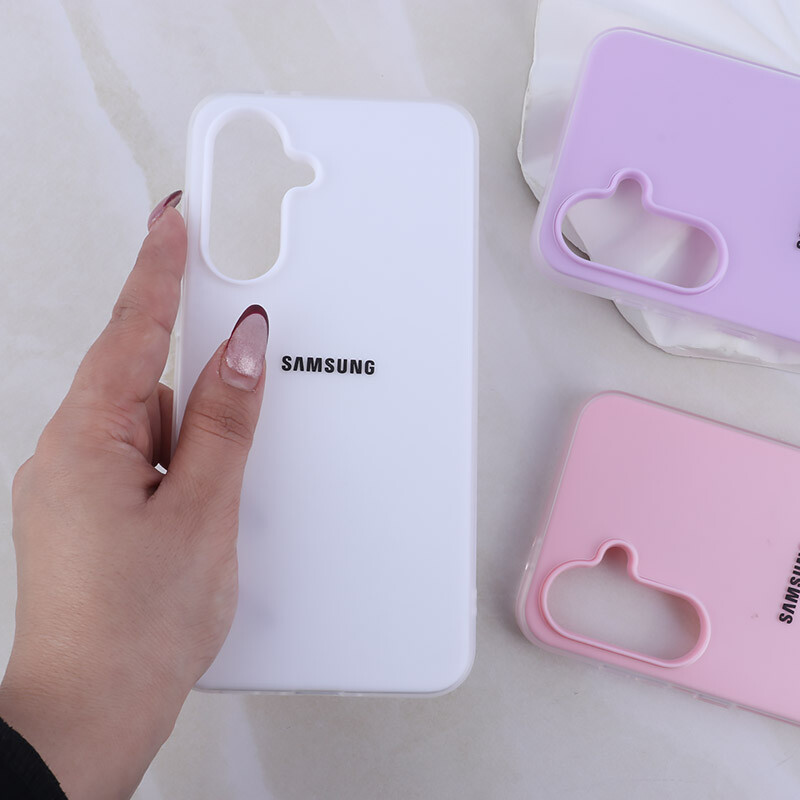 قاب پاستیلی مات دو تکه لوگودار