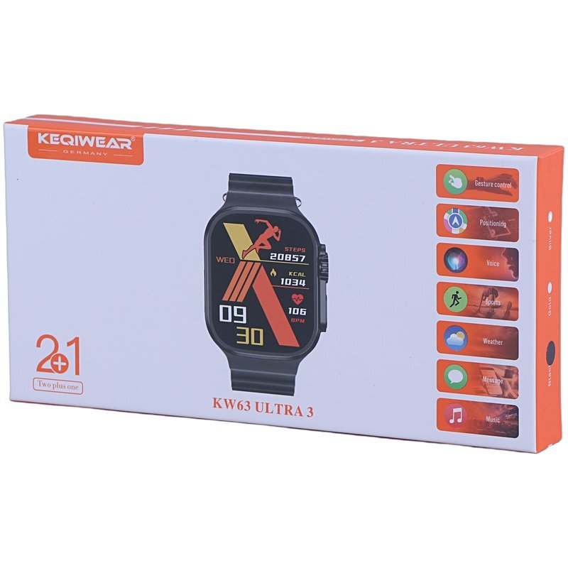 ساعت هوشمند کیگی ویر KW63 Ultra 3