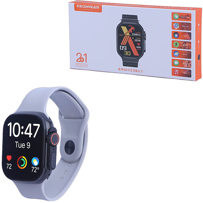 ساعت هوشمند کیگی ویر KW63 Ultra 3