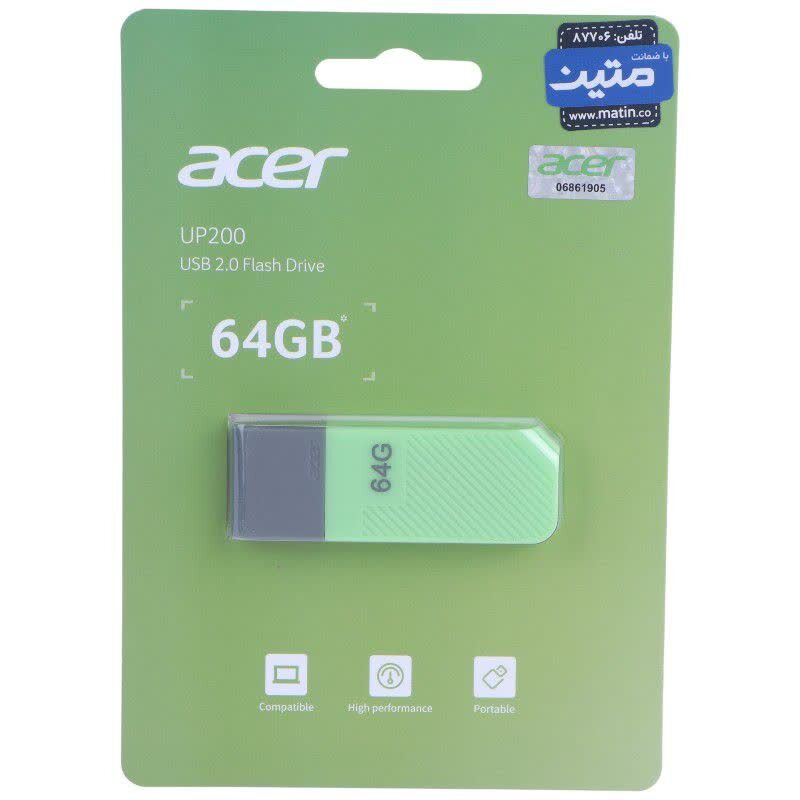 فلش 64 گیگ ایسر Acer UP200