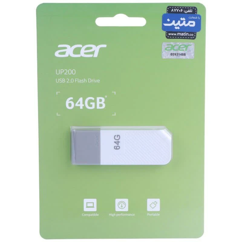 فلش 64 گیگ ایسر Acer UP200