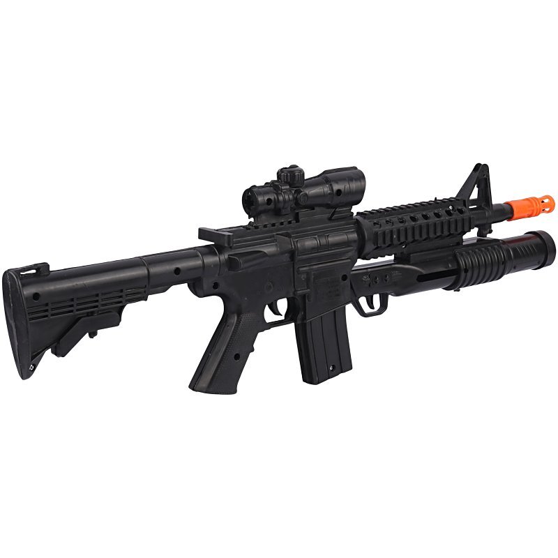 تفنگ نارنجک انداز اسباب بازی سلفونی M16