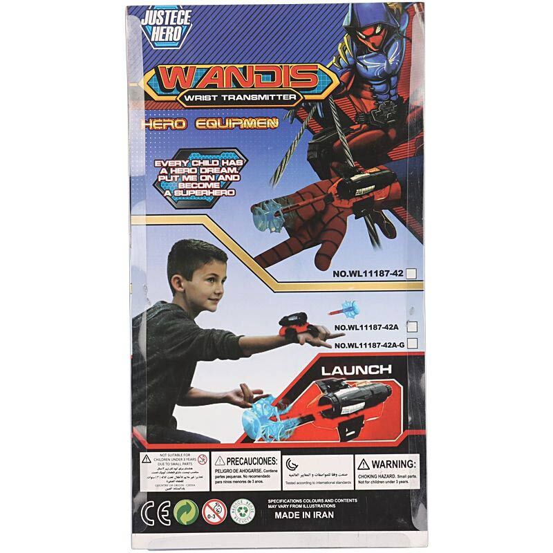 تفنگ پرتاپ تیر اسپایدرمن کد 201509