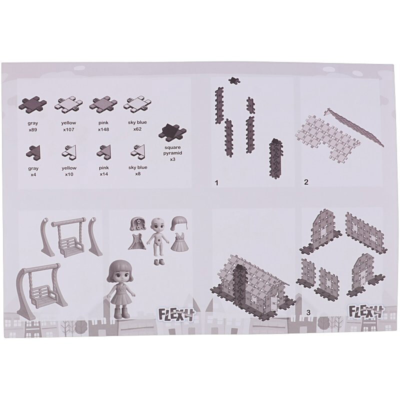 لگو کلبه 165 تکه فلکسی 22126 کد 201069