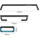 پایه زیر مانیتوری و هاب 4 پورت USB آیس کورل T1