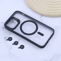 قاب PC مگ سیف Bracket آیفون iPhone 11 Pro استندشو با محافظ لنز رینگی