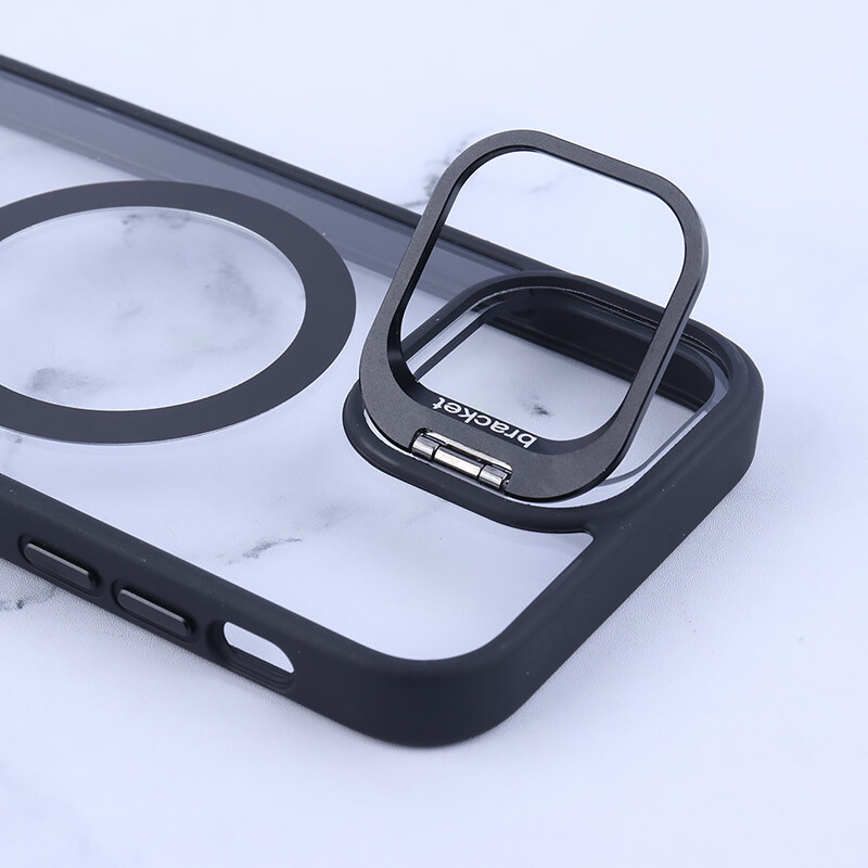 قاب PC مگ سیف Bracket آیفون iPhone 11 Pro استندشو با محافظ لنز رینگی