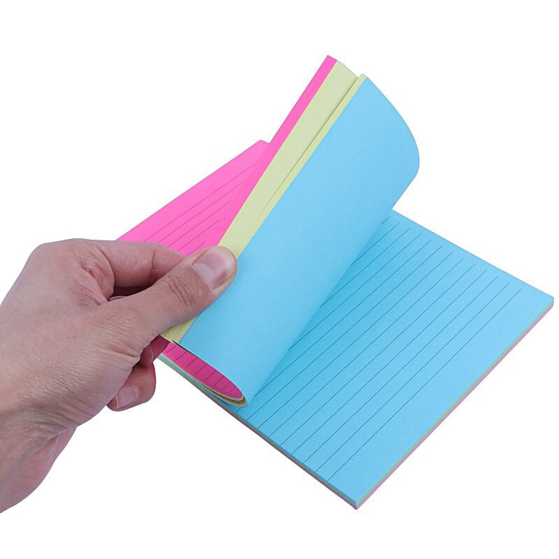 کاغذ یادداشت چسب دار رنگی ASA 14.5*20cm بسته 100 برگی