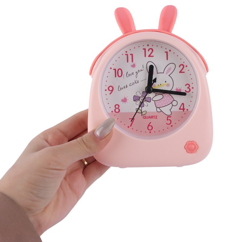 ساعت رومیزی زنگ دار طرح خرگوش کد 1836