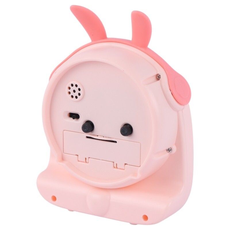 ساعت رومیزی زنگ دار طرح خرگوش کد 1836