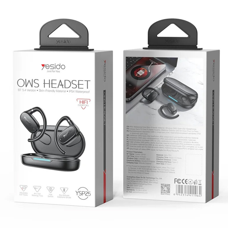 هندزفری بلوتوثی یسیدو YSP25