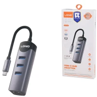 هاب 4 پورت Type-C الدینیو DS-144C