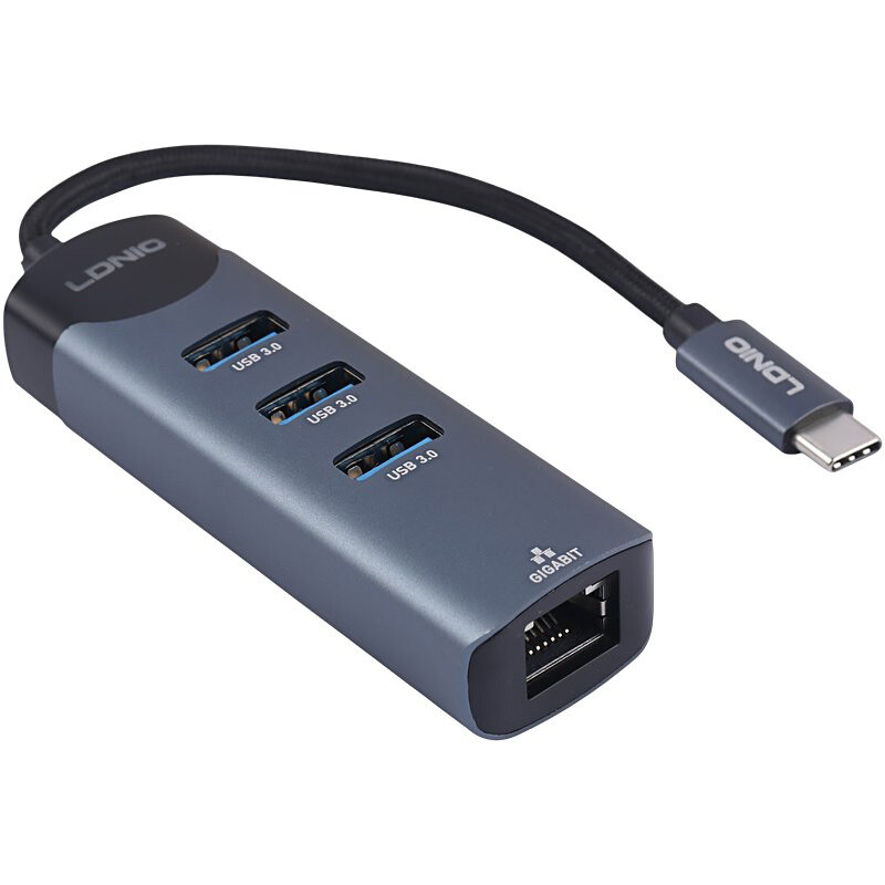 هاب 4 پورت Type-C الدینیو DS-144C