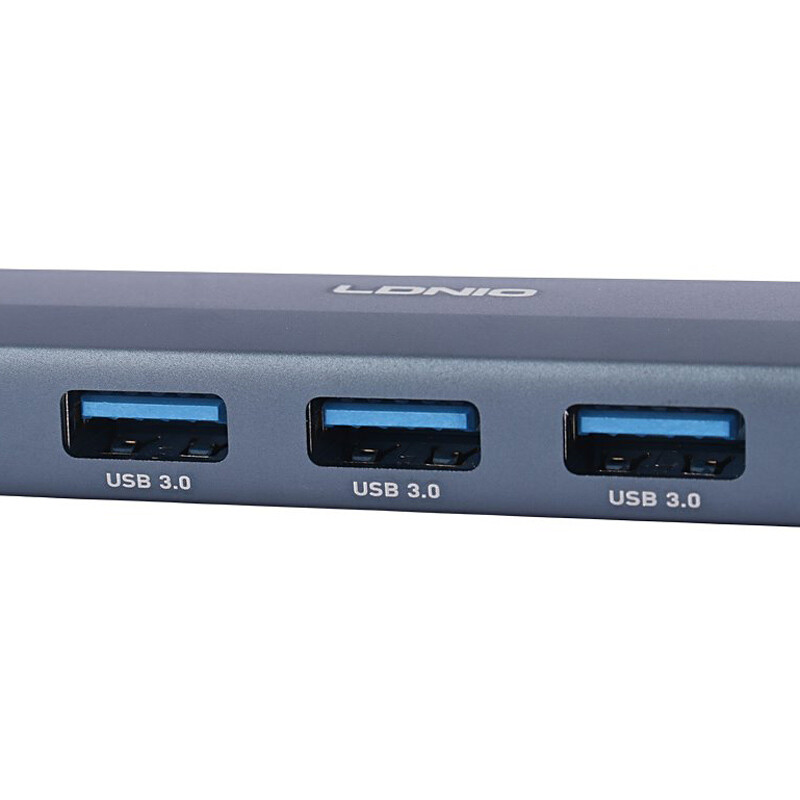 هاب 4 پورت Type-C الدینیو DS-124C