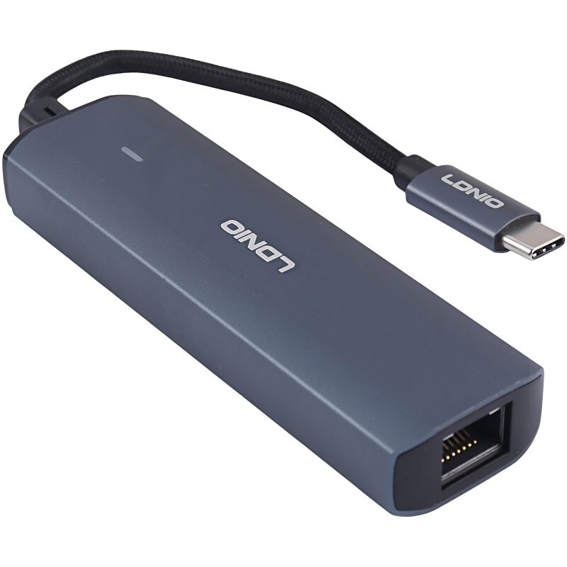 هاب 4 پورت Type-C الدینیو DS-124C