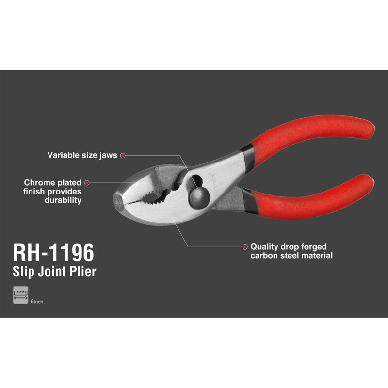 انبر اتصال مفصل رونیکس RH-1196 سایز 6 اینچ