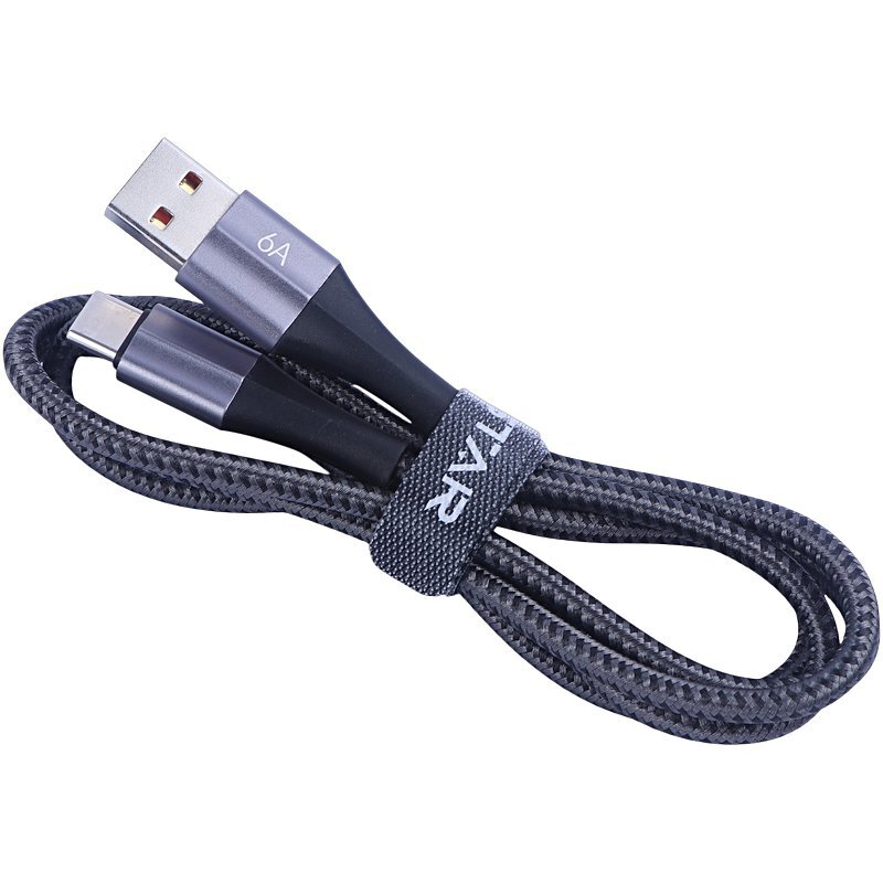 کابل تایپ سی فست شارژ 120 وات هایکو استار 186C طول 1 متر