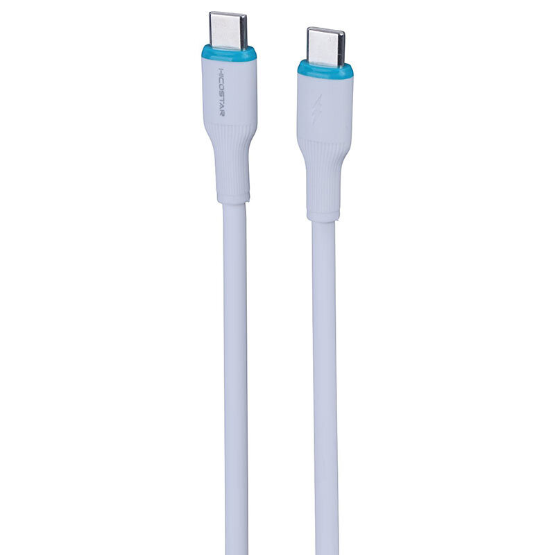 کابل دو سر تایپ سی فست شارژ 60 وات هایکو استار 117C-C طول 1 متر