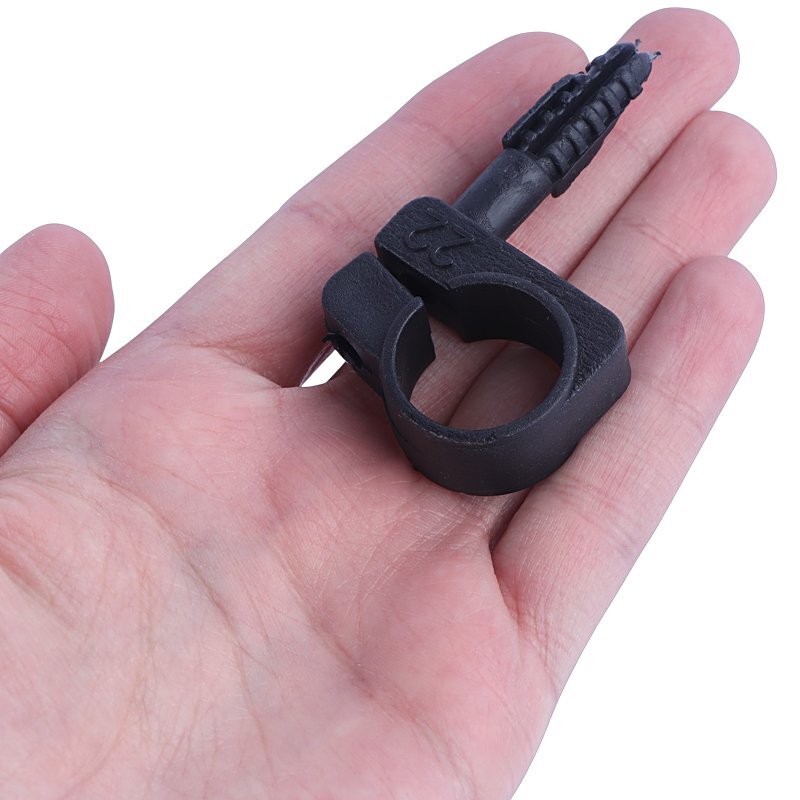 بست کابل رولپلاک دار الکتریک شهاب سایز 22 بسته 100 عددی