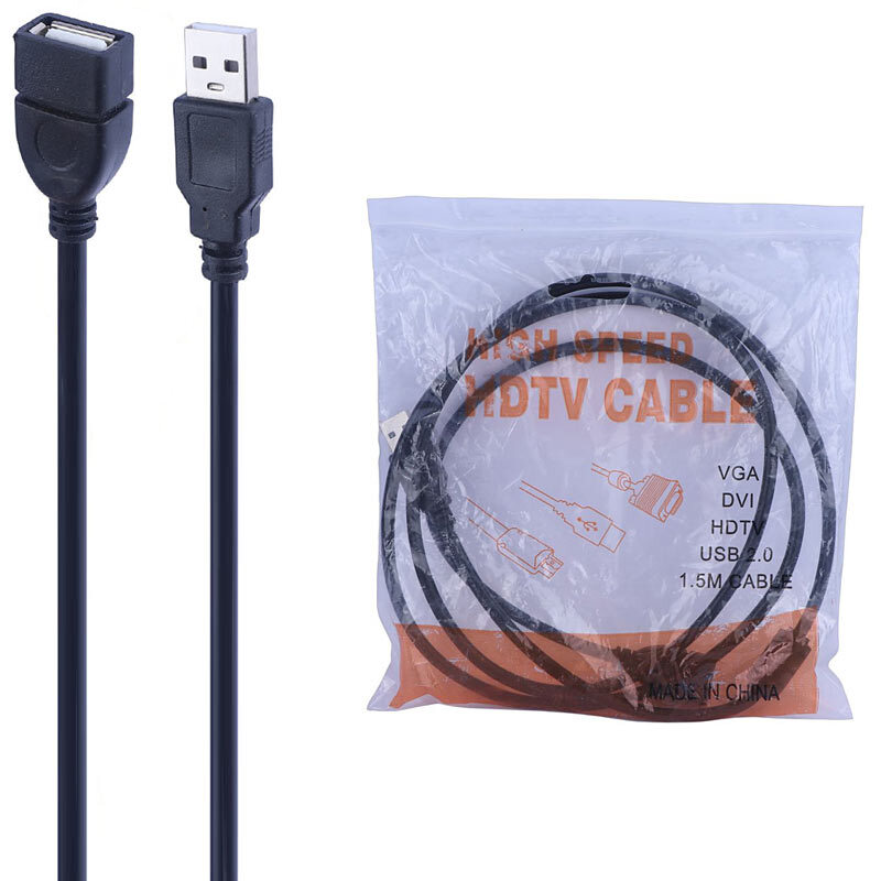 کابل افزایش طول USB طول 1.5 متر