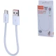 کابل کوتاه تایپ سی فست شارژ 25 وات الدینیو LS901 طول 20 سانتی متر
