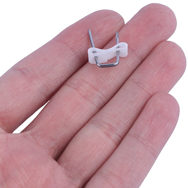 میخ بست دو پایه مایا بسته 100 عددی