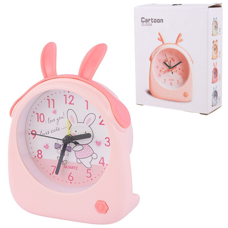 ساعت رومیزی زنگ دار طرح خرگوش کد 1836