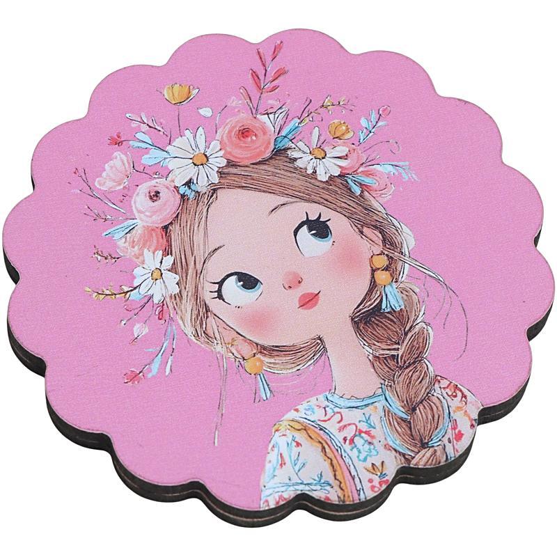 آینه جیبی پارسام طرح دختر بسته 24 عددی