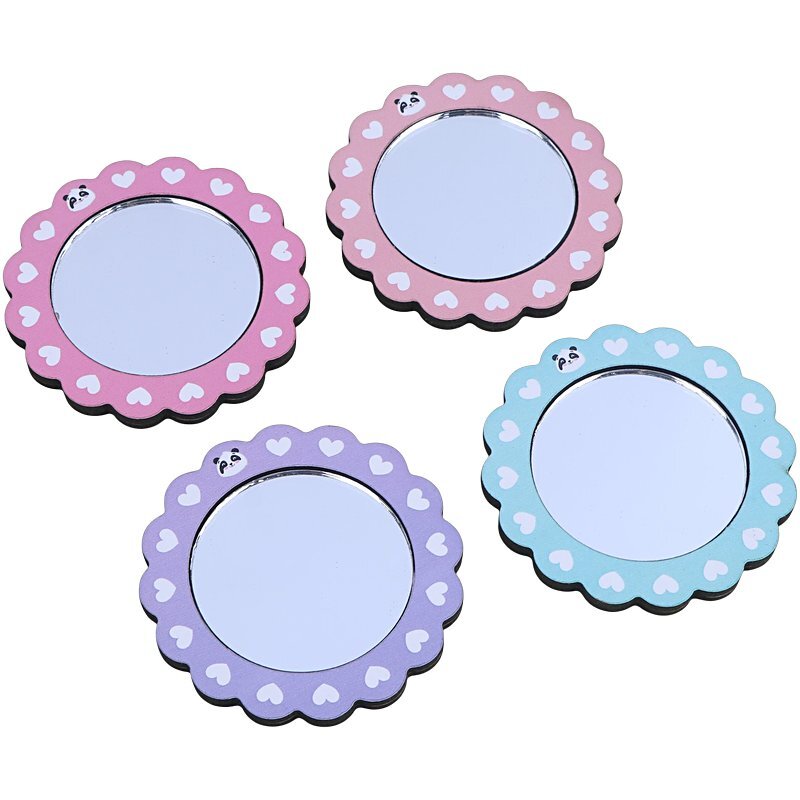 آینه جیبی پارسام طرح دختر بسته 24 عددی