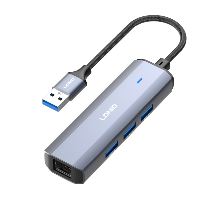 هاب 4 پورت USB 3.0 الدینیو DS-124U