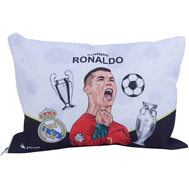 بالش فانتزی پارسام طرح رونالدو سایز 24*32.5 سانتی متر