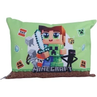 بالش فانتزی پارسام طرح ماینکرافت سایز 25*35.5 سانتی متر