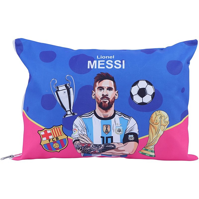 بالش فانتزی پارسام طرح مسی سایز 25.5*35.5 سانتی متر