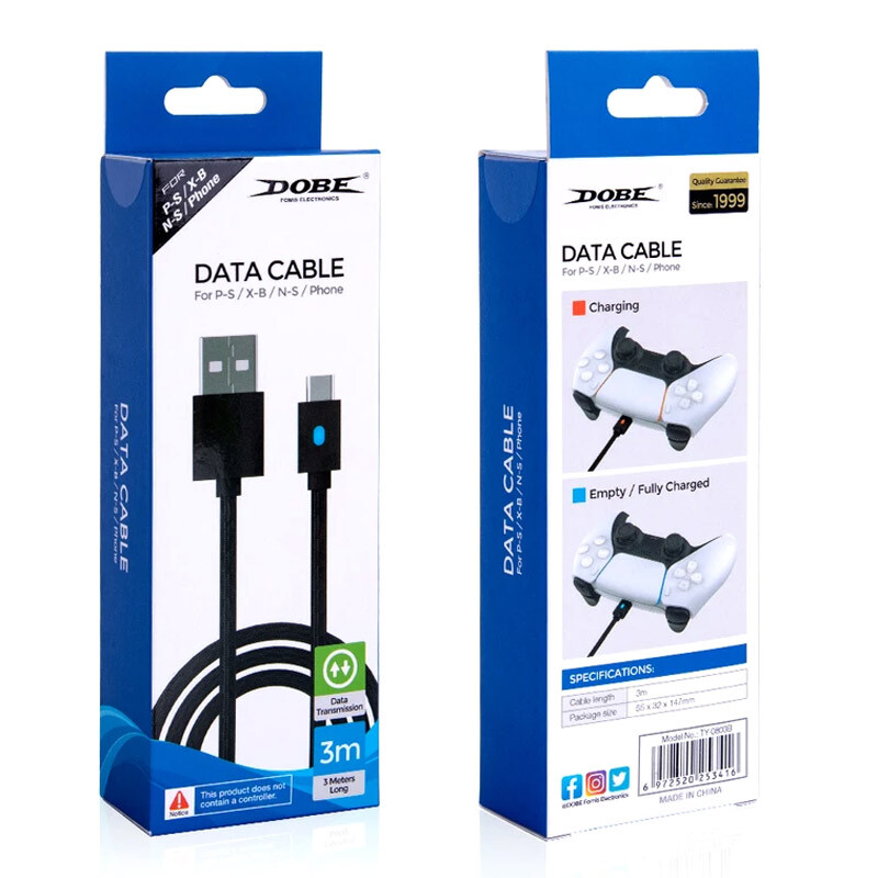 کابل تایپ سی Dobe TY-0803B PS5 3m