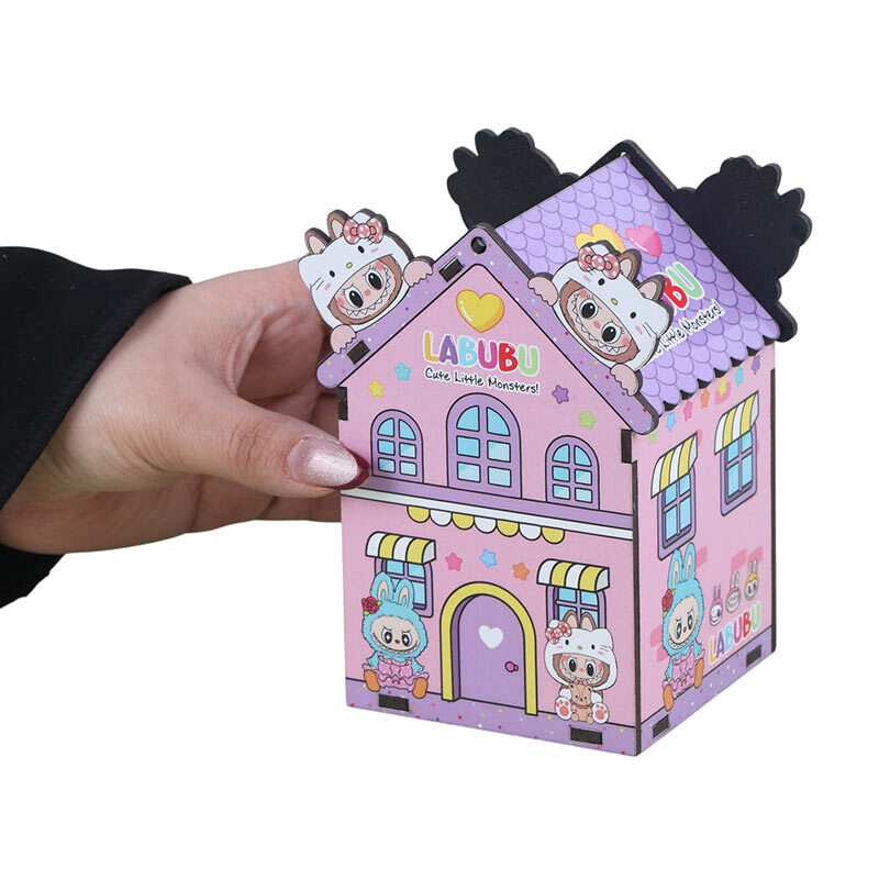 سطل زباله چوبی طرح لبوبو پارسام Parsam