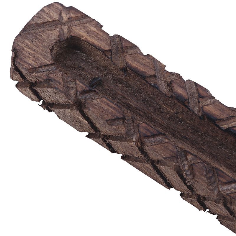 جا عودی چوبی طرح خطی ضربدری