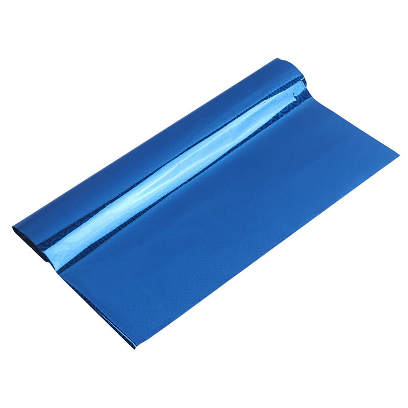 کاغذ کادو لیزری طرح دایره آبی