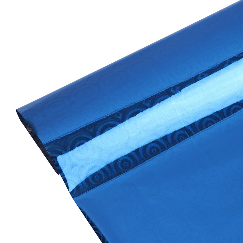 کاغذ کادو لیزری طرح دایره آبی