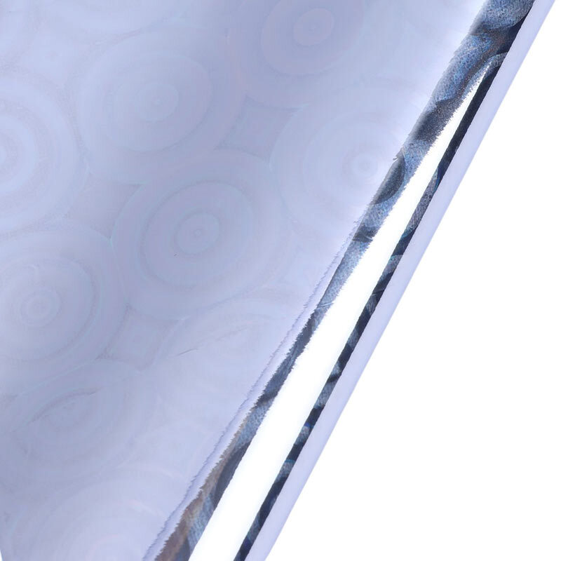 کاغذ کادو لیزری طرح دایره آبی