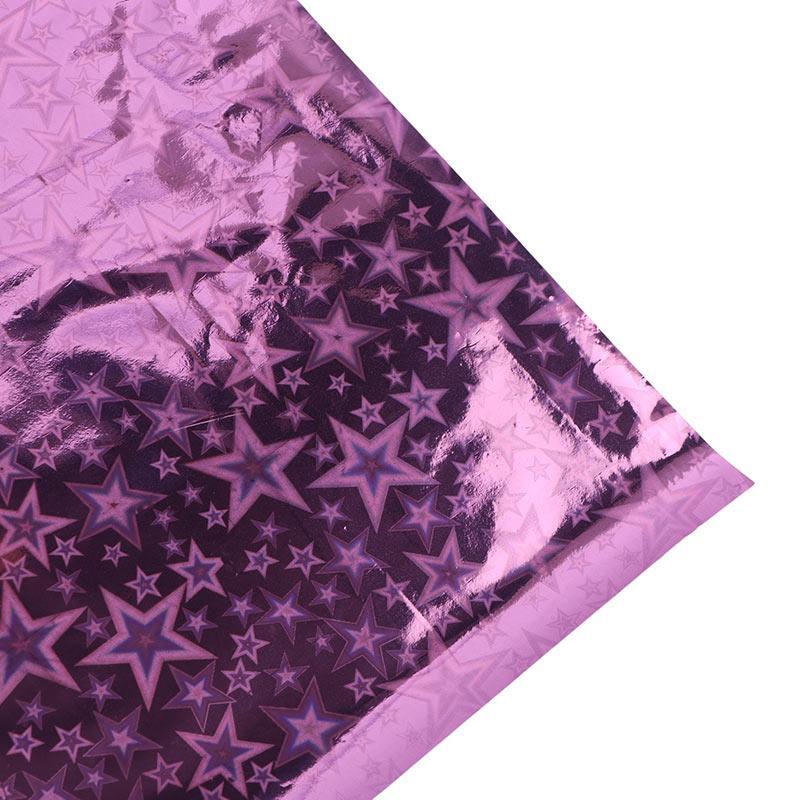 کاغذ کادو لیزری طرح ستاره تابان