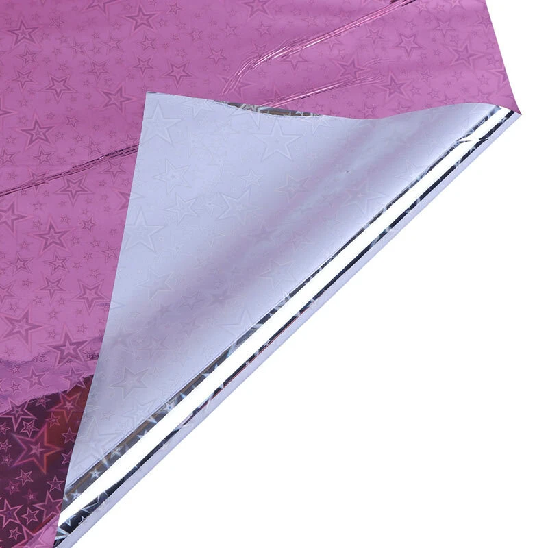 کاغذ کادو لیزری طرح ستاره تابان